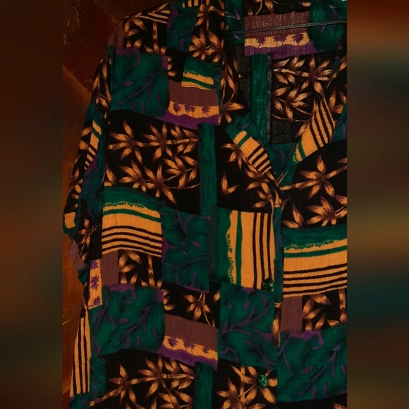 🍀3/15 Sag Harbor Beach Vintage 80s Blouse - Picture 3 of 7